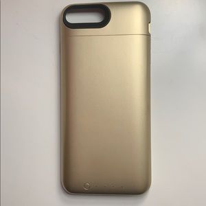 Mophie wireless charging case gold(juice pack air)